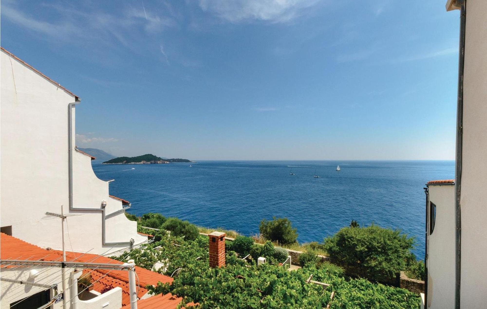 Cozy Apartment In Dubrovnik With House Sea View ภายนอก รูปภาพ